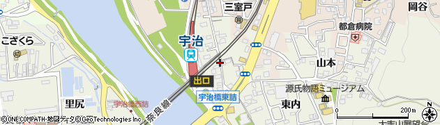 京都府宇治市宇治（乙方）周辺の地図