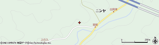 愛知県岡崎市鳥川町（栗ノ木田）周辺の地図