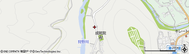 静岡県伊豆市湯ケ島1728周辺の地図