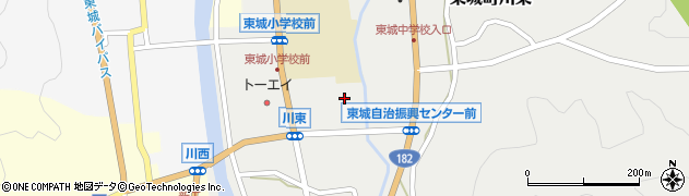 広島みどり信用金庫東城支店周辺の地図