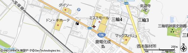 来来亭 三田店周辺の地図