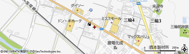 白井瓦店周辺の地図