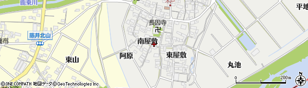 愛知県安城市木戸町南屋敷52周辺の地図