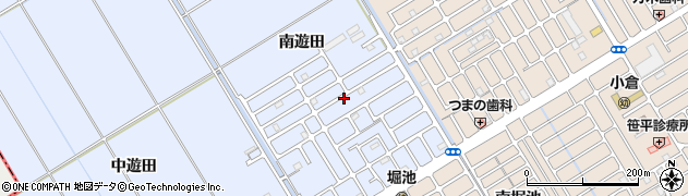 南遊田第4児童遊園周辺の地図