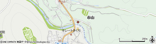 静岡県伊豆市市山958周辺の地図