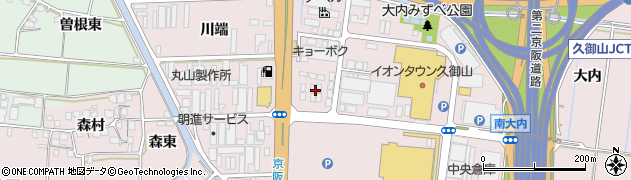 旭化成ホームズ株式会社　久御山展示場周辺の地図