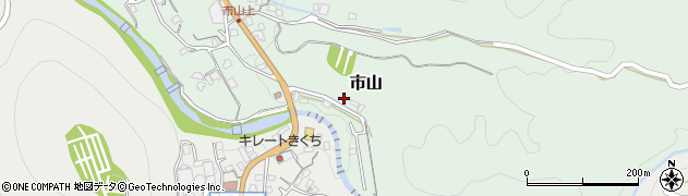 静岡県伊豆市市山1141周辺の地図