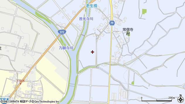 〒675-2101 兵庫県加西市繁昌町の地図