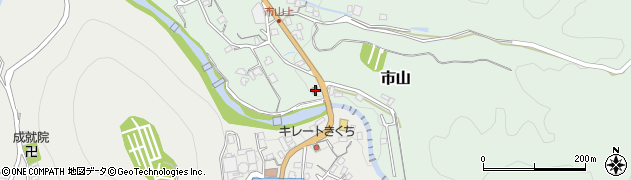 静岡県伊豆市市山874周辺の地図