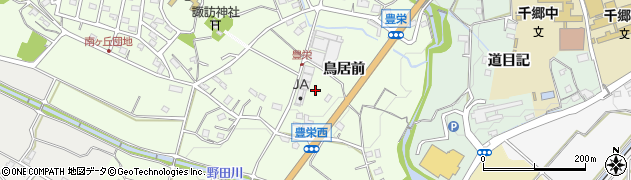 愛知県新城市豊栄鳥居前周辺の地図