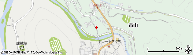 静岡県伊豆市市山866周辺の地図