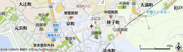 ヨシダ長生治療所　治療室周辺の地図