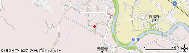 滋賀県甲賀市甲賀町滝573周辺の地図