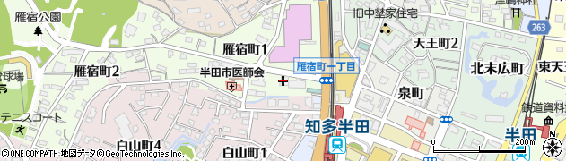 セコム株式会社　半田営業所周辺の地図