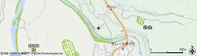 静岡県伊豆市市山852周辺の地図