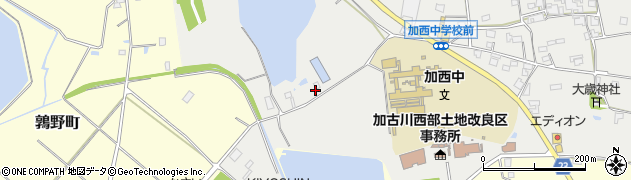 兵庫県加西市上宮木町497周辺の地図