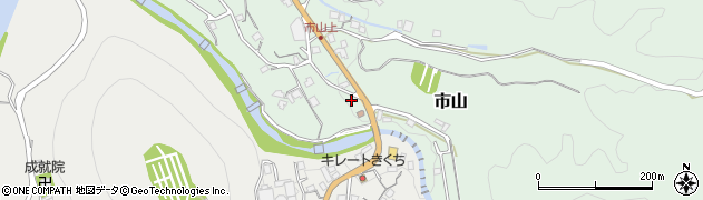 静岡県伊豆市市山877周辺の地図