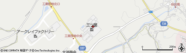 株式会社三ツ星　滋賀工場周辺の地図