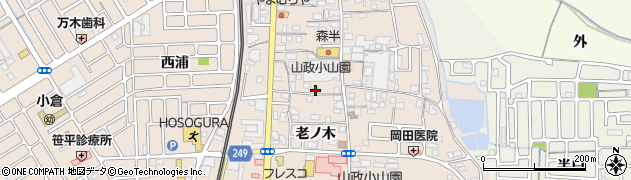 京都府宇治市小倉町久保102周辺の地図