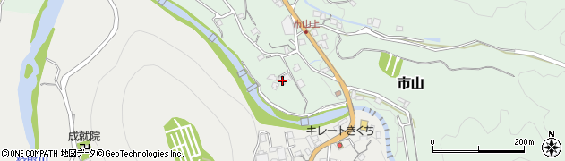 静岡県伊豆市市山856周辺の地図