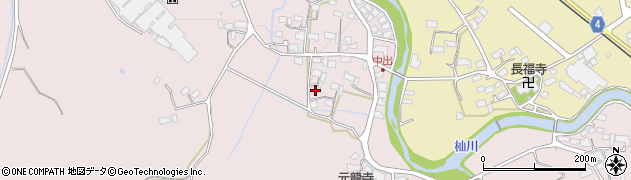 滋賀県甲賀市甲賀町滝577周辺の地図