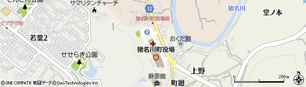 猪名川町役場　消費生活相談コーナー周辺の地図