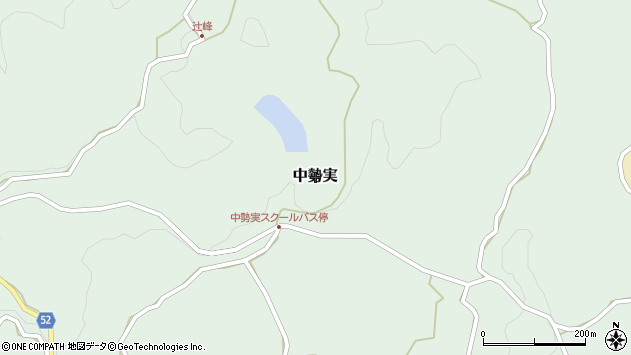 〒701-2437 岡山県赤磐市中勢実の地図
