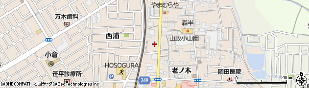 京都府宇治市小倉町久保91周辺の地図