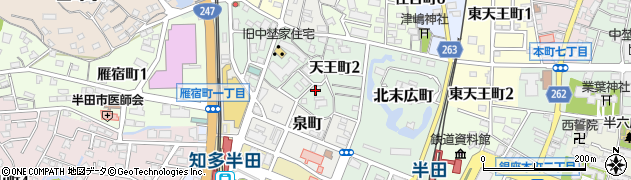 ピアノ調律マツイシ楽器店周辺の地図