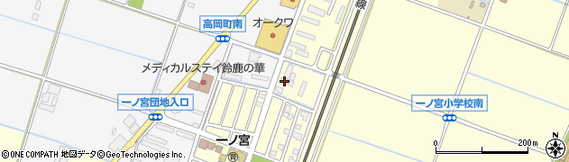 三重県鈴鹿市一ノ宮町1892周辺の地図