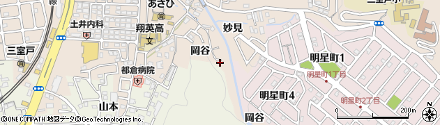 京都府宇治市莵道妙見12周辺の地図