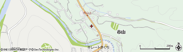 静岡県伊豆市市山878周辺の地図