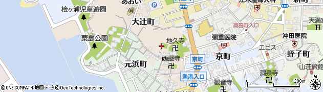 大元神社周辺の地図