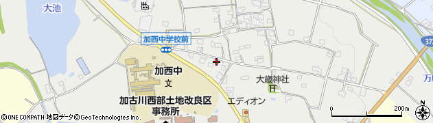 兵庫県加西市上宮木町413周辺の地図