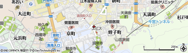 俵薬局本店周辺の地図
