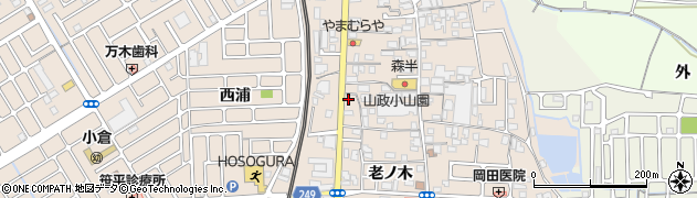 京都府宇治市小倉町久保88周辺の地図