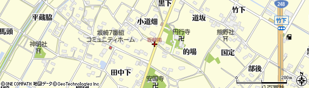 坂崎南周辺の地図