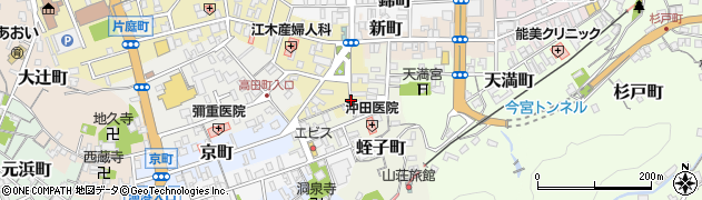 新宅政男理髪店周辺の地図
