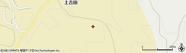 愛知県新城市上吉田（堂ノ入）周辺の地図