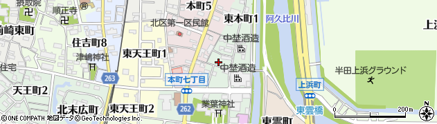 松崎俊二行政書士事務所周辺の地図