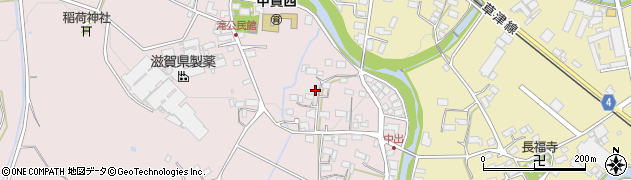 滋賀県甲賀市甲賀町滝791周辺の地図