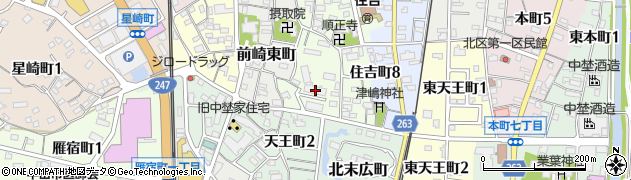 コープ野村半田管理事務室周辺の地図