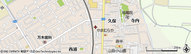 京都府宇治市小倉町久保110周辺の地図
