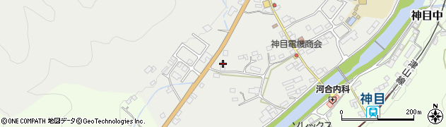岡山県久米郡久米南町上神目220周辺の地図
