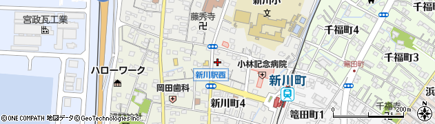 板倉印房周辺の地図