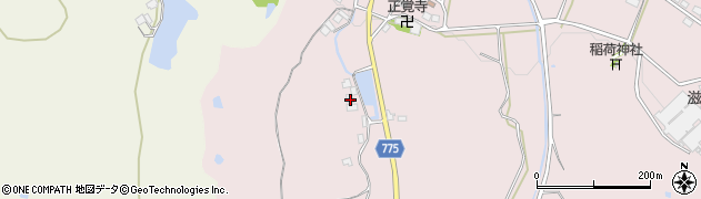 滋賀県甲賀市甲賀町滝2071周辺の地図