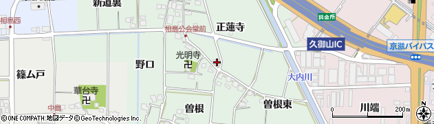 京都府久御山町（久世郡）相島（大木ノ下）周辺の地図
