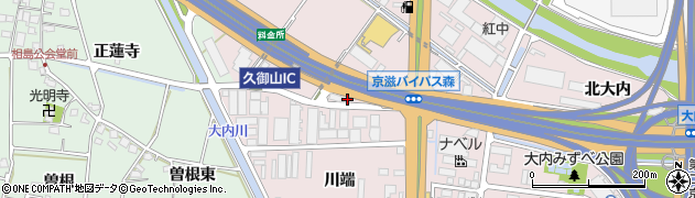 エス・ジー・エス精工株式会社　久御山工場・本社周辺の地図