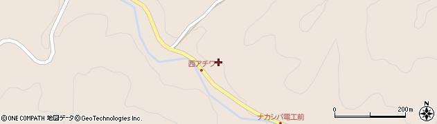 愛知県岡崎市雨山町西アチワ周辺の地図
