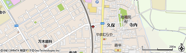 京都府宇治市小倉町久保109周辺の地図